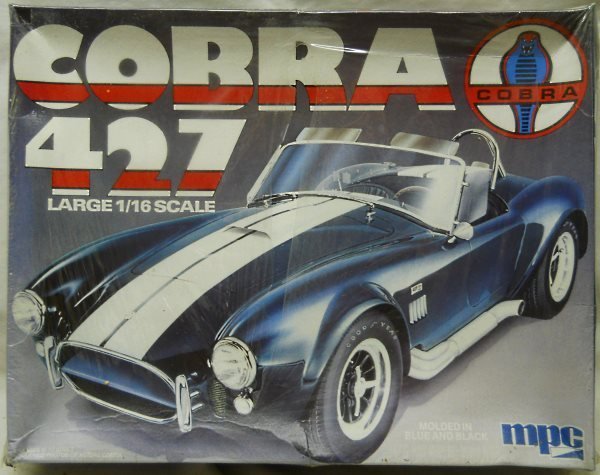MPC 1/16 Shelby Cobra 427, 1-3082 plastic model kit